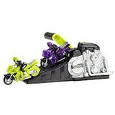 Hot Wheels Hyper Wheels Moto Racing - Green and Purple